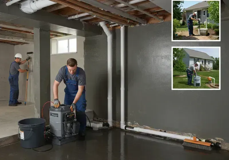 Basement Waterproofing and Flood Prevention process in Sibley, LA